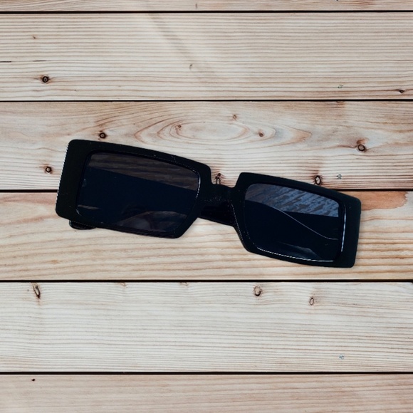 Bulky square fashion sunglasses - Picture 1 of 4